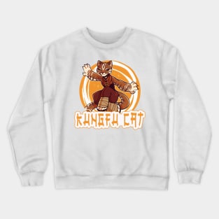 Kungfu cat - Fighting  cat Crewneck Sweatshirt